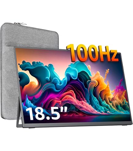 Amazon.com: cocopar Portable Monitor IPS Travel Monitor with USB-C